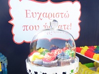 πολύχρωμα cupcakes με βουτυρόκρεμα