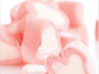 marshmallow καρδιά